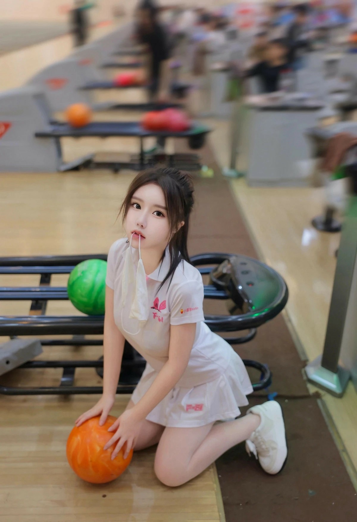 保龄球馆元气少女|运动风穿搭氛围感拉满