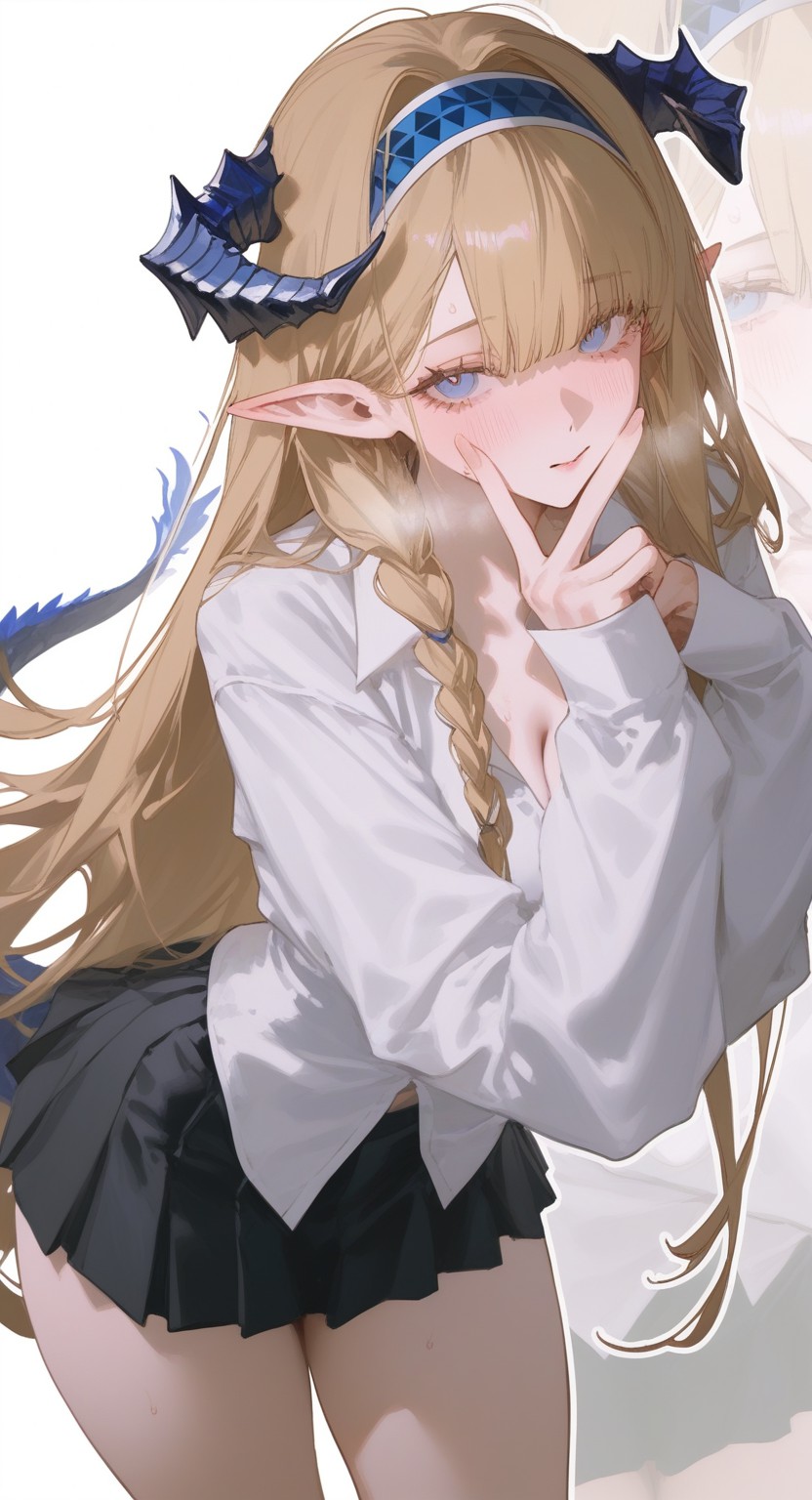 奇幻精灵少女的甜美魅力瞬间