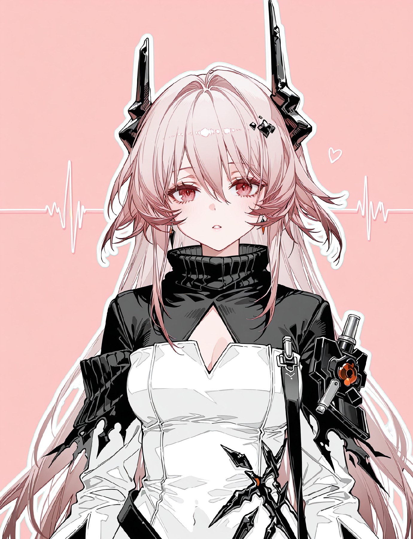 未来感拉满的机械风美少女