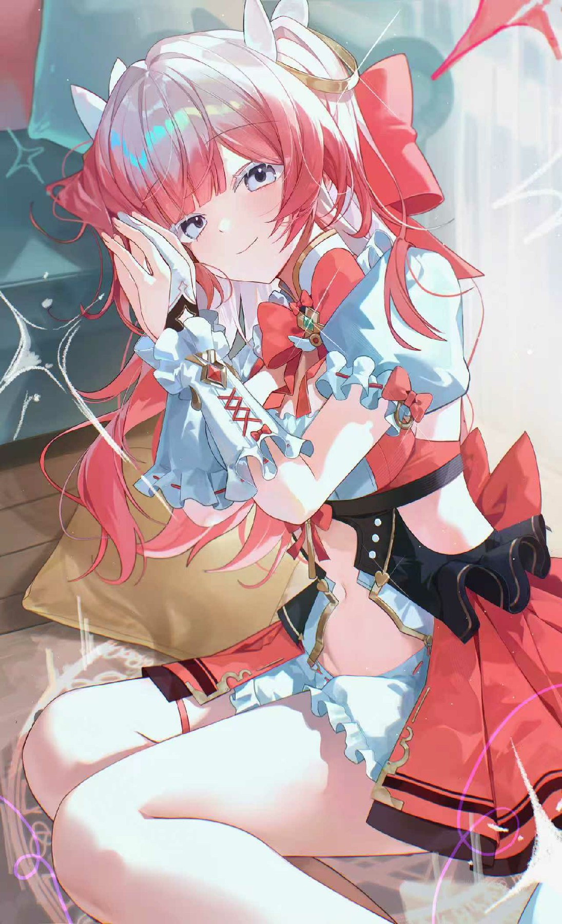 粉发甜系偶像心海 软萌治愈氛围感拉满