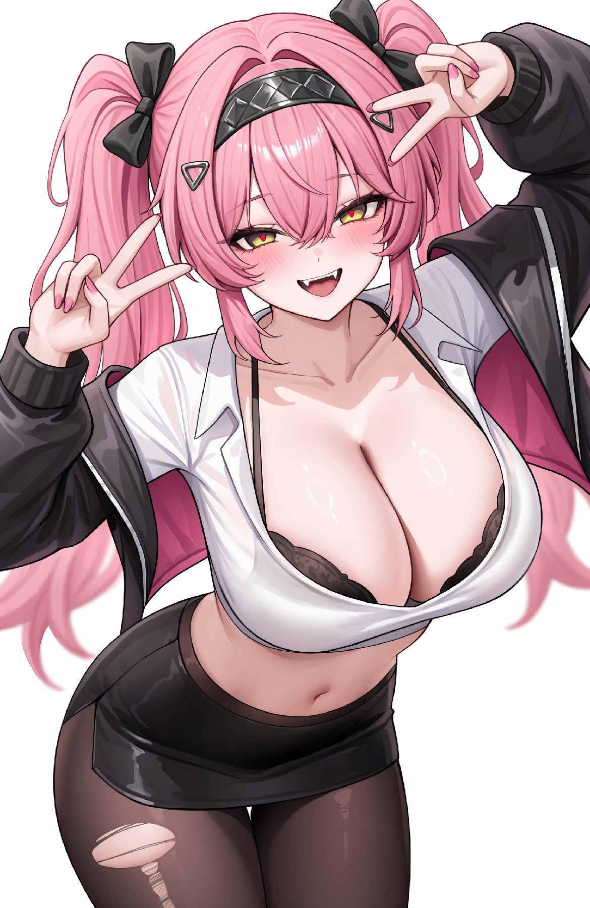 超酷双马尾动漫女孩魅力来袭