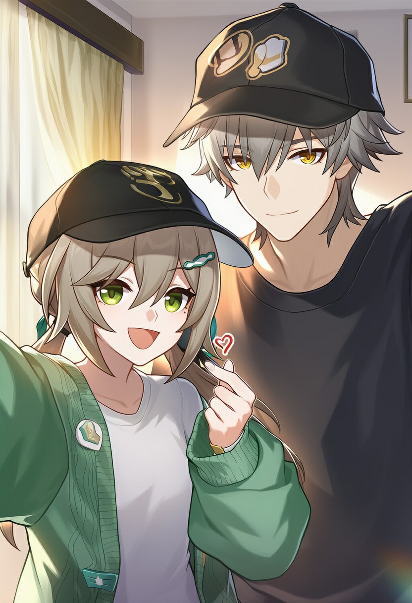 超甜日常自拍！和他的温馨互动时刻