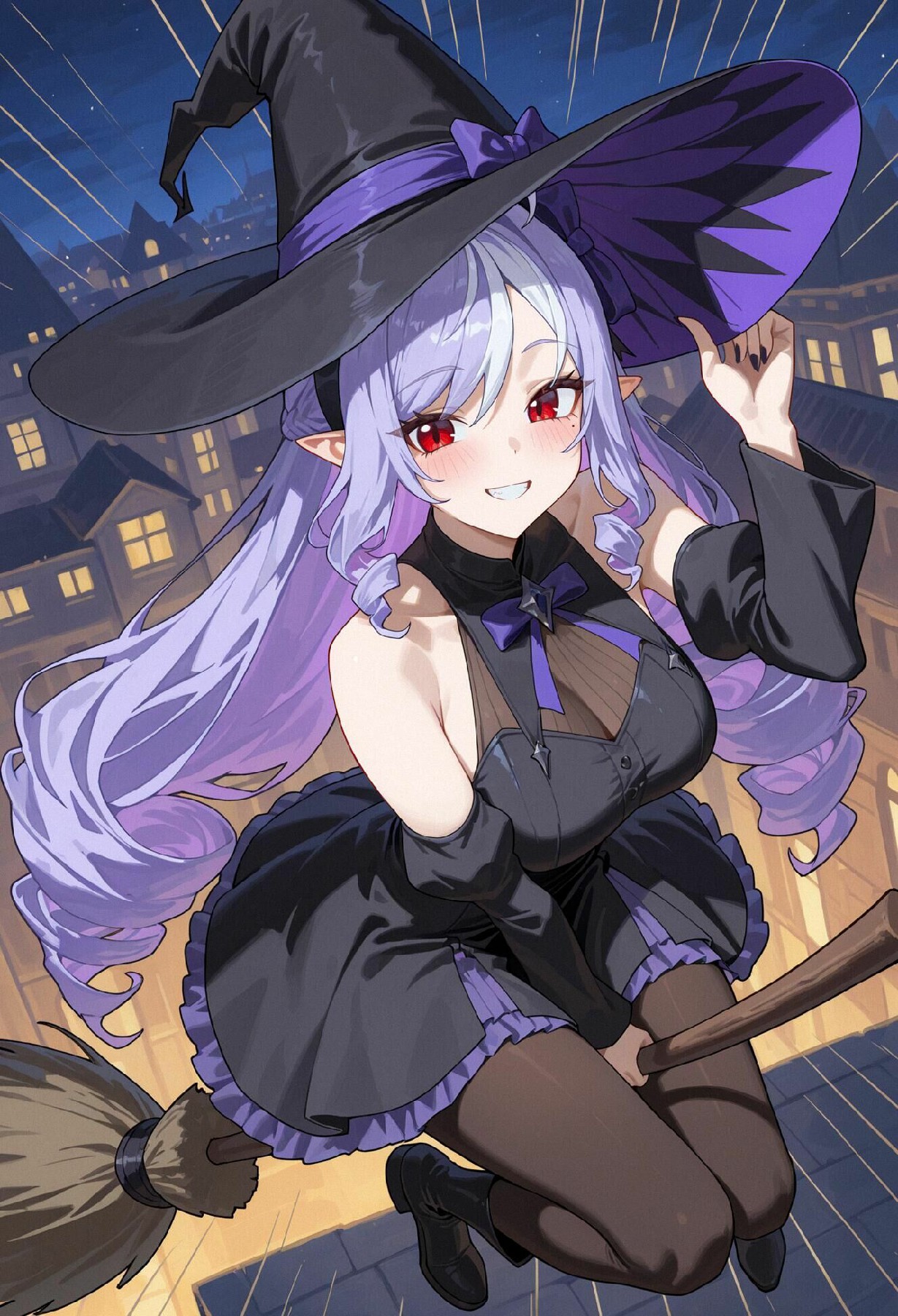 梦幻魔女！夜空中的魔法使者