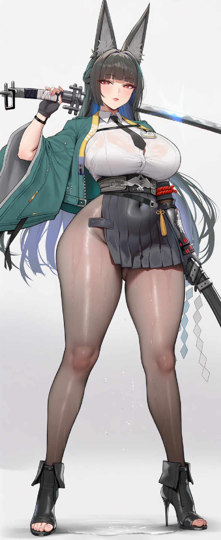 兽耳刀娘御姐范，性感与酷飒双在线