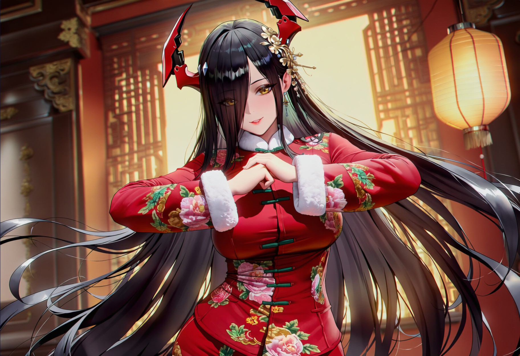 红装动漫美人 中式古韵氛围感拉满