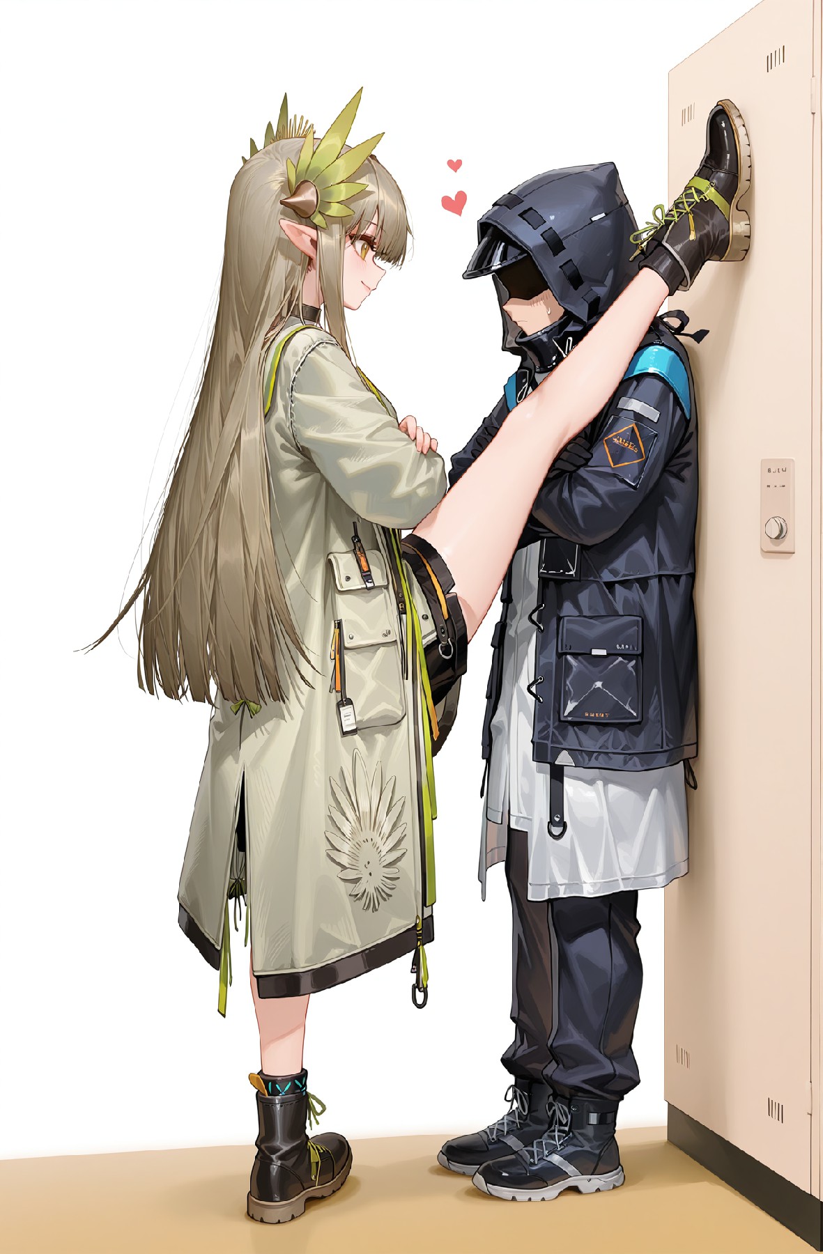 凯尔希霸气壁咚博士，罗德岛别样甜蜜日常