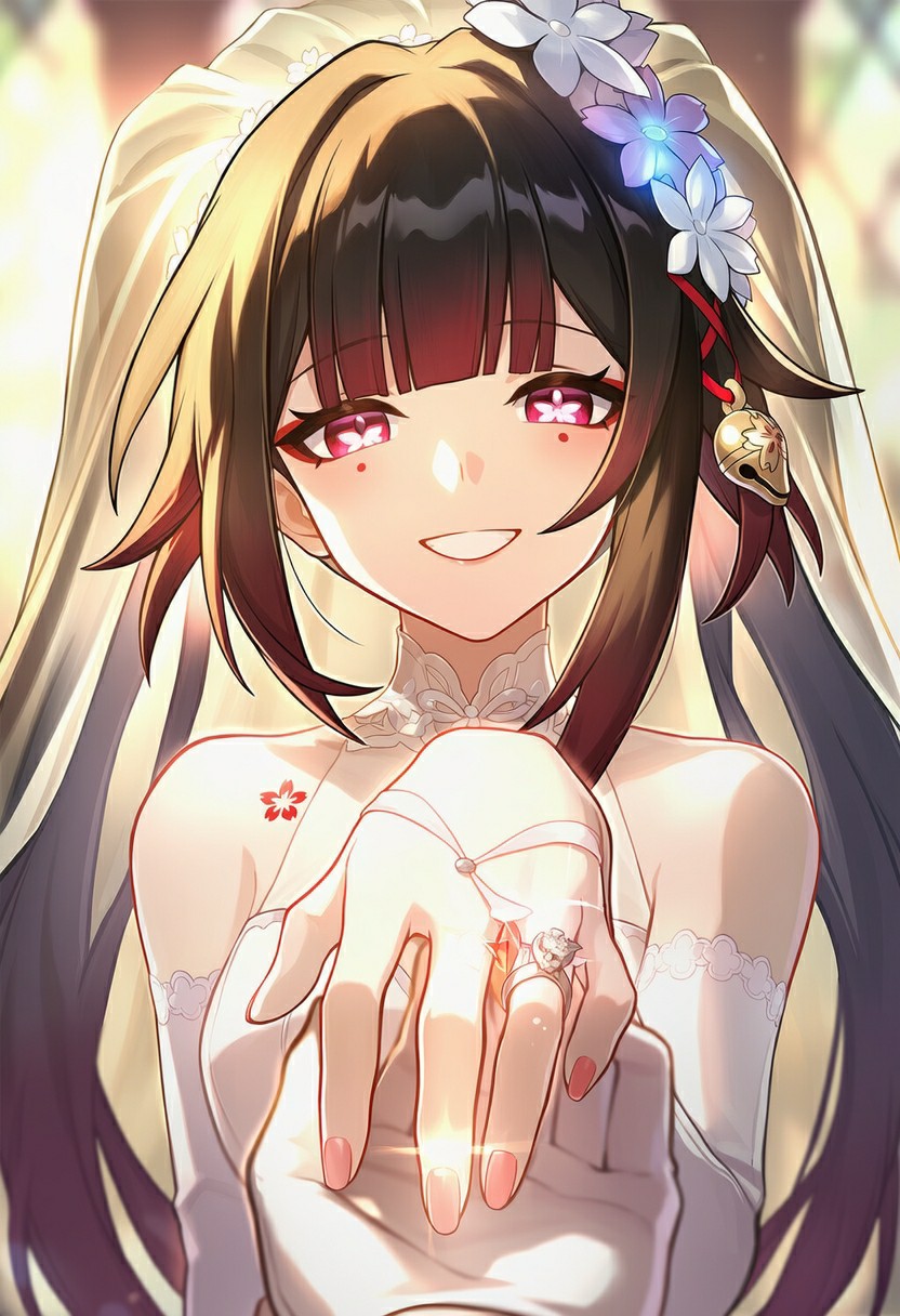 原神宵宫婚纱造型太绝啦!甜妹氛围感拉满