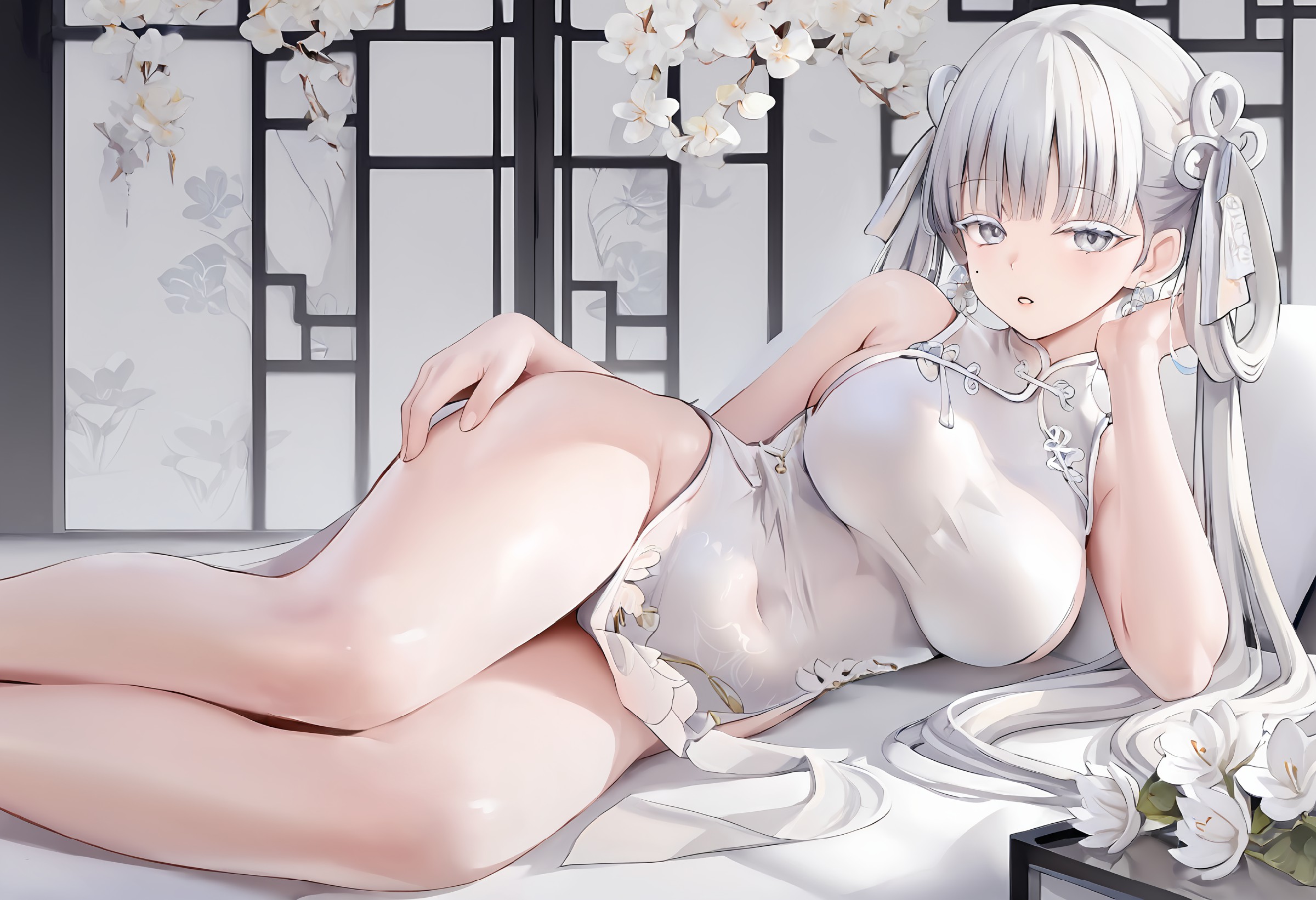 古风美人慵懒风情尽显