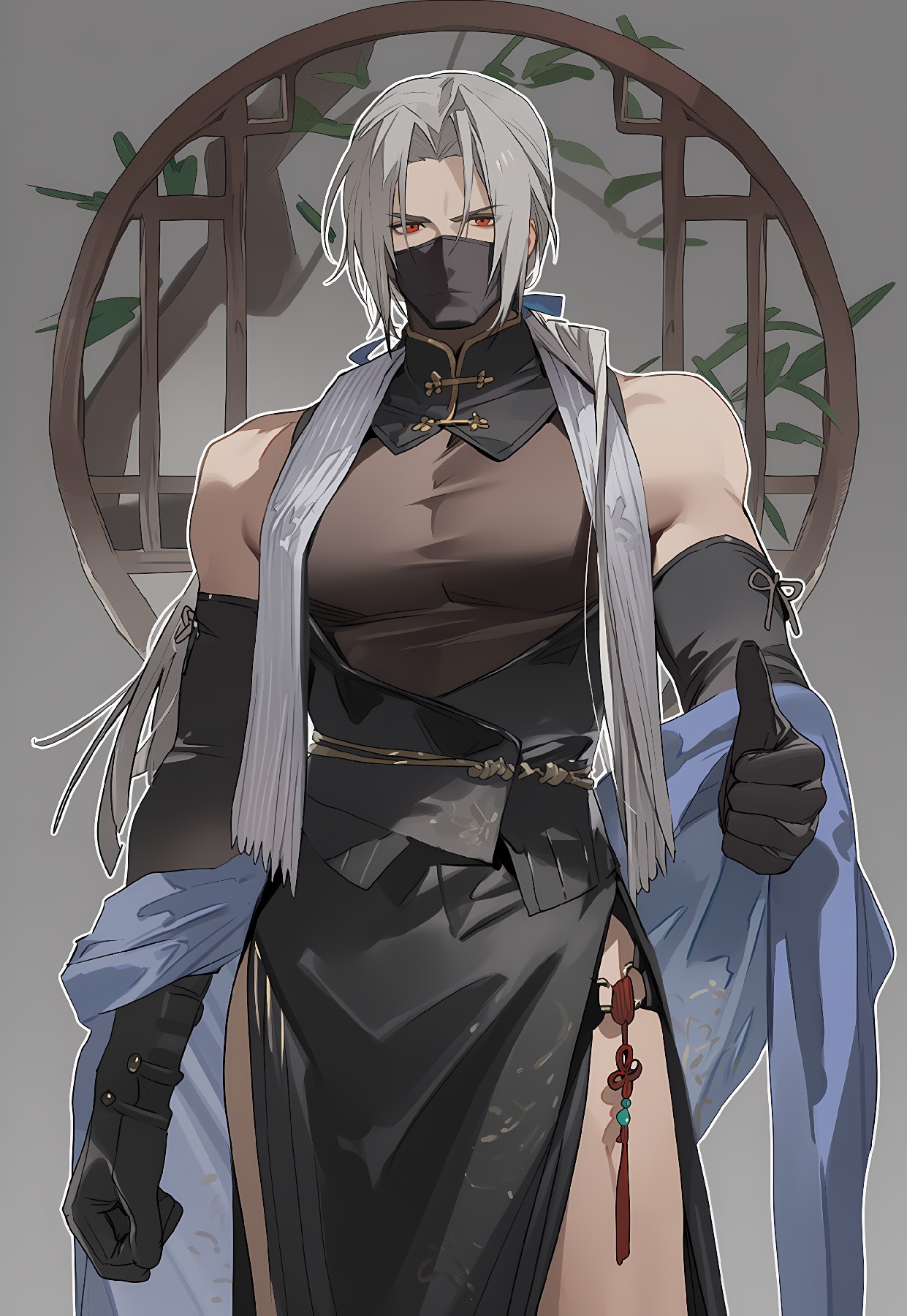 古风蒙面侠客，酷飒来袭