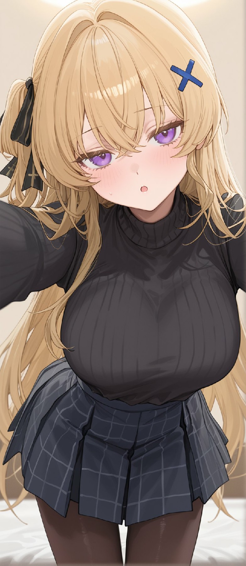 金发萌妹的元气穿搭分享